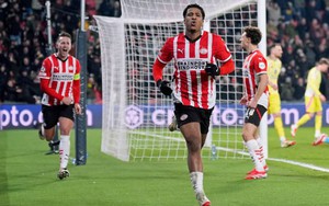 Juventus thua bàn quyết định ở hiệp phụ, bị PSV Eindhoven loại khỏi cúp C1