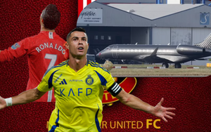 Chuyên cơ hơn nghìn tỷ của Ronaldo 'nằm lì' tại Manchester làm dấy lên những tin đồn về CR7