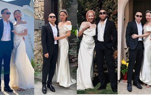 Chiếc váy cưới Tóc Tiên 'mặc đi mặc lại' mỗi năm 1 lần