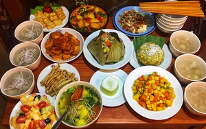 Ngẫm ngợi cuối tuần: Cỗ chay ngày Xuân