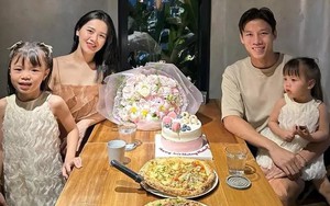 Vợ chồng Quế Ngọc Hải hạnh phúc đón con thứ 3 