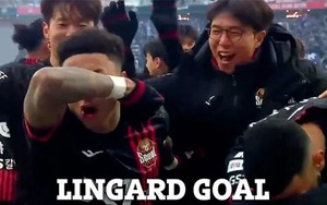 Cựu sao MU trình diễn 5 kiểu ăn mừng khác nhau sau khi ghi bàn thắng kỳ lạ ở Hàn Quốc