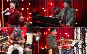 Video bộ tứ 'Táo quân' lập ban nhạc, hát '60 năm cuộc đời' gây sốt 