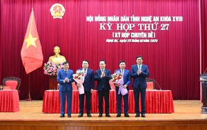 Bầu 2 Phó Chủ tịch UBND tỉnh Nghệ An