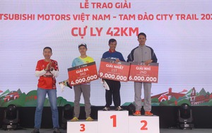 Ngôi sao chạy bộ 'tí hon' của Việt Nam vô địch Tam Đảo City Trail 2025