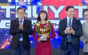 Thùy Trang quá xứng đáng giành Quả bóng Vàng Việt Nam 2024