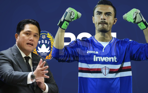 ĐT Indonesia chốt hạn hoàn tất thủ tục nhập tịch 3 cầu thủ đấu Australia, bao gồm thủ môn ở Serie A