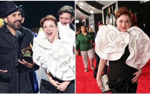 Ca sĩ Alisha Gaddis gây ấn tượng khi diện thiết kế của Đỗ Mạnh Cường trên sân khấu Grammy 2025