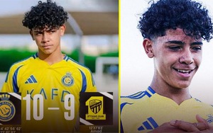 Con trai Ronaldo khiến cha bất ngờ bằng món quà sinh nhật cực đỉnh