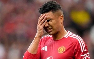 Ở MU, Amorim đau đầu với Casemiro