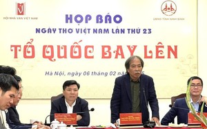 Ngày Thơ Việt Nam năm 2025 có chủ đề “Tổ quốc bay lên” sẽ diễn ra tại Ninh Bình