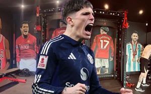 Khám phá phòng gym đẳng cấp của Garnacho: Nơi tôn vinh Ronaldo, Messi và huyền thoại thể thao