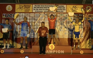 Mượn xe và giày sau khi dụng cụ bị cháy, VĐV Việt Nam 61 tuổi xuất sắc giành HCV châu Á ở Thái Lan