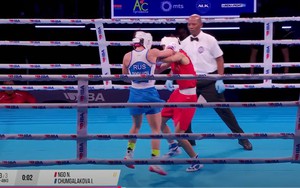 Thất bại trước đối thủ người Nga, võ sĩ Việt Nam lỡ cơ hội giành huy chương ở giải thế giới