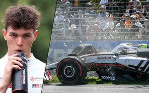 Tân binh F1 gặp tai nạn nghiêm trọng, chỉ kịp thốt lên 3 từ khi rời khỏi xe