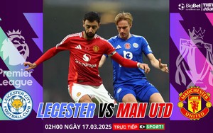 Nhận định, soi tỷ lệ Leicester City vs Manchester United 2h hôm nay 17/3, Ngoại hạng Anh