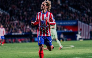 Griezmann san bằng kỷ lục của Messi