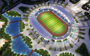 SVĐ Việt Nam 500 tỷ, lớn nhất trung du và miền núi phía Bắc dùng loại cỏ được báo Indonesia khen là ‘tốt nhất thế giới’