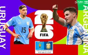 Nhận định, soi tỷ lệ Uruguay vs Argentina 6h30 ngày 22/3, Vòng loại World Cup 2026 khu vực Nam Mỹ 