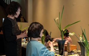 Có một góc lắng với Ikebana giữa lòng Hà Nội 