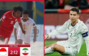 Tin nóng thể thao tối 21/3: Indonesia thủng lưới 12 bàn trước ĐKVĐ châu Á; Ronaldo lên tiếng sau trận thua của Bồ Đào Nha