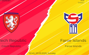 Nhận định, soi tỷ lệ CH Séc vs Đảo Faroe 02h45 ngày 23/3, vòng loại World Cup