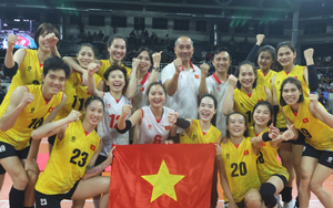 HLV Tuấn Kiệt và ĐT bóng chuyền nữ Việt Nam chính thức đoạt giải thưởng danh giá