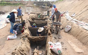 Hai chiếc thuyền cổ tại Bắc Ninh có kết cấu độc đáo trong lịch sử ngành khảo cổ học Việt Nam