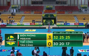 Dàn nội binh che mờ chủ công Cuba 2m10, ĐKVĐ Biên Phòng MB thắng tưng bừng ở giải bóng chuyền VĐQG 2025