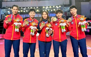 HLV cầu mây nữ Việt Nam chia sẻ bất ngờ về tấm HCV World Cup 2025