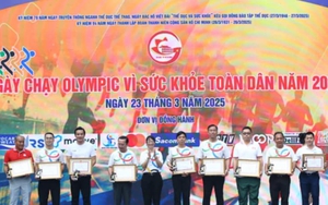 Hàng nghìn người tham gia 'Ngày chạy Olympic vì sức khỏe toàn dân' tại TP.HCM
