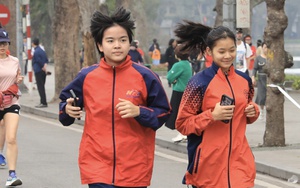 Sôi nổi Ngày chạy Olympic toàn dân và Lễ phát động Giải chạy Báo Hànộimới mở rộng lần thứ 50