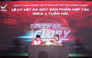 Tiền đạo Tuấn Hải ra mắt thương hiệu giày bóng đá riêng