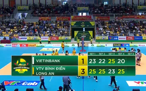 Thanh Thúy bùng nổ, VTV Bình Điền Long An vượt qua đội bóng của HLV Tuấn Kiệt