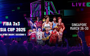 Hôm nay, hai đội bóng rổ Việt Nam cùng thi đấu vòng 2 giải vô địch châu Á