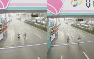 Độc Lạ marathon: Vội ăn mừng trước vạch đích, runner Trung Quốc nhận cái kết không thể đắng hơn