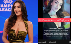 Nữ BLV Champions League quyến rũ nhất Albania tiết lộ từng bị... miệt thị ngoại hình