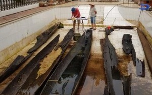Nhân phát hiện cặp thuyền gỗ trên lòng sông Dâu cổ (kỳ 1): "Duyên phận" với khảo cổ học tàu thuyền
