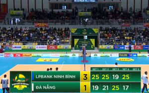 Đội bóng chuyền Ninh Bình đánh bại Đà Nẵng ở giải bóng chuyền VĐQG 2025