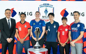 
Giải vô địch bóng đá nữ Đông Nam Á 2025 chính thức đổi tên thành ASEAN MSIG SERENITY CUP