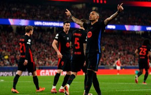 Raphinha tỏa sáng, Barca đánh bại chủ nhà Benfica ở lượt đi vòng 1/8 cúp C1