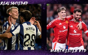 Lịch thi đấu bóng đá hôm nay 6/3: Trực tiếp Real Sociedad vs MU, AZ Alkmaar vs Tottenham