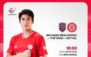 Link xem trực tiếp bóng đá Becamex Bình Dương vs Viettel 18h hôm nay 8/3, vòng 16 V-League