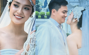 Hoa hậu người Tày bất ngờ khoe ảnh cưới, fan tò mò danh tính ông xã 