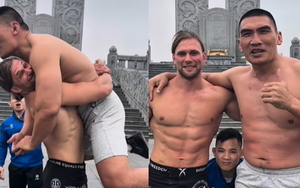 Link xem trực tiếp Hiếu khổng lồ vs Thần sấm Zakhar 14h hôm nay, siêu kinh điển vật hội làng