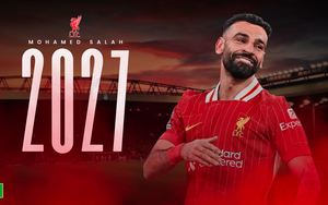 Mohamed Salah chính thức gia hạn với Liverpool, chấm dứt mọi đồn đoán về tương lai
