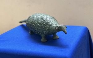 Bảo vật quốc gia tượng đồng tê tê Long Giao là tiêu bản duy nhất phát hiện ở Việt Nam