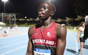 Học sinh trung học chạy 100m dưới 10 giây đến 2 lần trong ngày, được so sánh với Usain Bolt