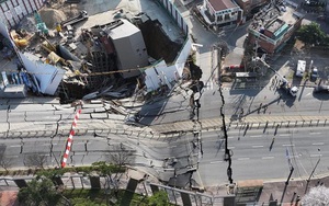 Vụ sập đường hầm tàu điện ngầm ở Hàn Quốc: Hơn 2.300 người dân sơ tán khẩn cấp