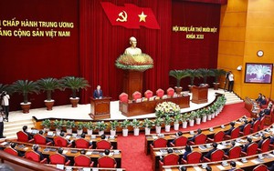 Thông cáo báo chí về ngày làm việc thứ ba và phiên bế mạc Hội nghị Trung ương 11 khoá XIII